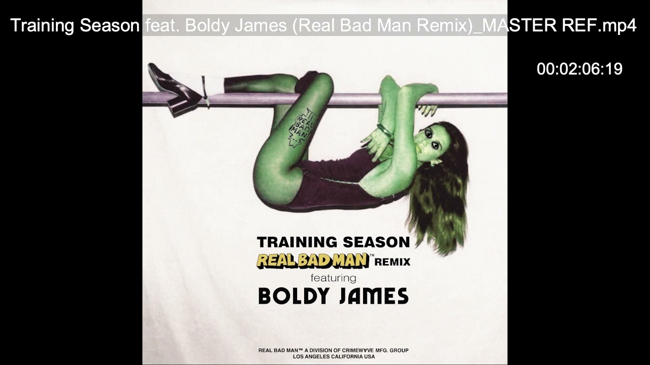 Dua Lipa - Training Season (Real Bad Man remix feat. Boldy James) Mp3 Download